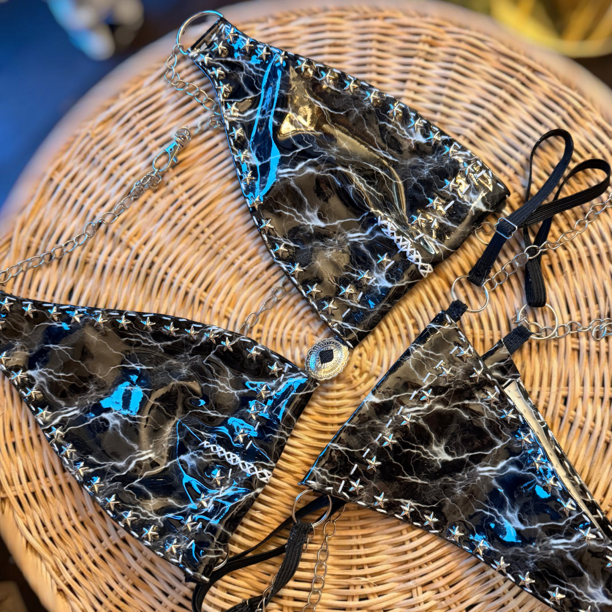 Made to order Western Lightening Handmade Bikini